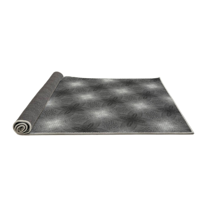Thickness of Patterned Gray Rug, pat3625gry