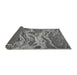 Thickness of Patterned Dark Gray Rug, pat3631gry