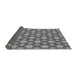 Thickness of Patterned Dark Gray Rug, pat3640gry