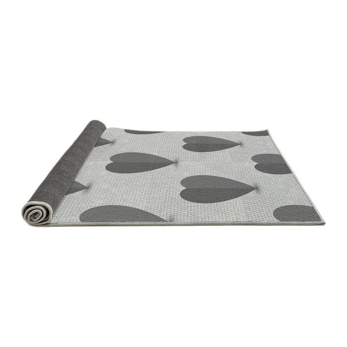 Thickness of Patterned Gray Rug, pat3652gry