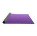 Thickness of Patterned Purple Rug, pat3665pur