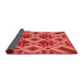 Thickness of Patterned Red Rug, pat3669rd