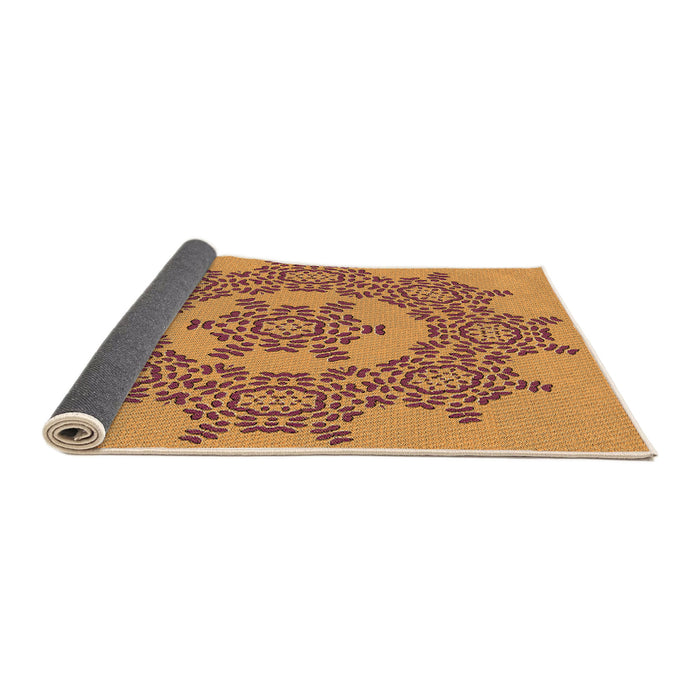 Thickness of Patterned Red Rug, pat3687org