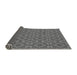 Thickness of Patterned Dark Gray Rug, pat3695gry