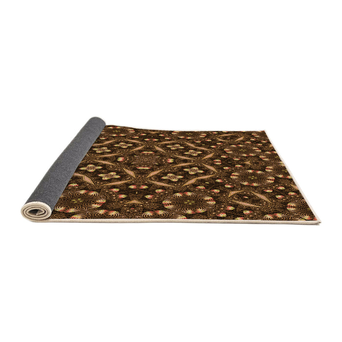 Thickness of Patterned Red Rug, pat3705org