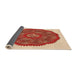 Thickness of Patterned Red Rug, pat3716org