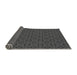 Thickness of Patterned Black Rug, pat3717gry