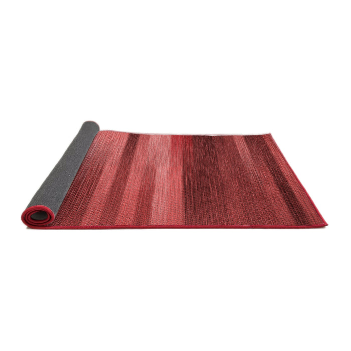 Thickness of Patterned Red Rug, pat372rd