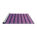 Sideview of Machine Washable Transitional Purple Rug, wshpat3722pur