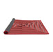 Thickness of Patterned Red Rug, pat3724rd