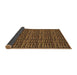 Thickness of Patterned Bakers Brown Rug, pat3731brn