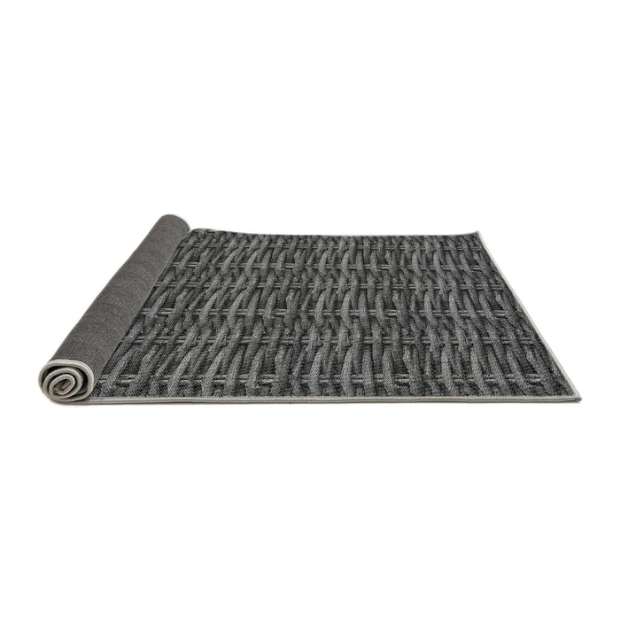 Thickness of Patterned Gray Rug, pat3731gry
