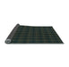 Thickness of Patterned Midnight Gray Rug, pat3736lblu
