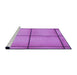 Sideview of Machine Washable Transitional Violet Purple Rug, wshpat3738pur