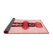 Thickness of Patterned Red Rug, pat3762rd