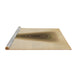 Sideview of Machine Washable Transitional Khaki Gold Rug, wshpat3779brn