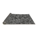 Thickness of Patterned Gray Rug, pat3782gry