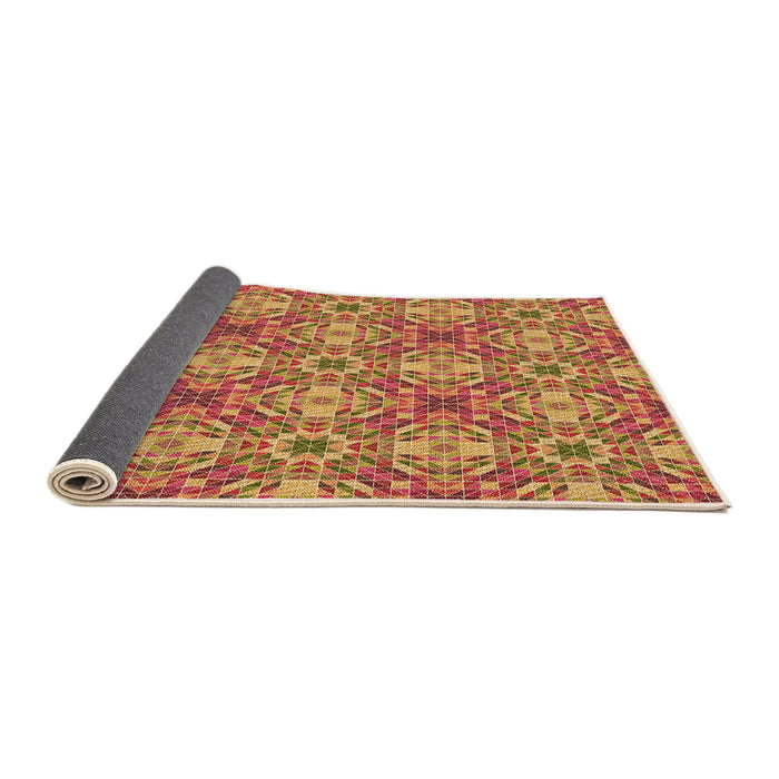 Thickness of Patterned Yellow Rug, pat3786org