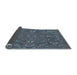 Thickness of Patterned Steel Blue Rug, pat3794lblu