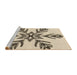 Machine Washable Transitional Wheat Beige Rug in a Bedroom, wshpat38brn