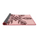 Patterned Light Rose Pink Rug, pat38rd