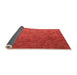 Thickness of Patterned Red Rug, pat3806org