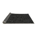 Thickness of Patterned Midnight Gray Rug, pat3817gry