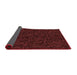 Thickness of Patterned Red Rug, pat3817rd