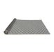 Thickness of Patterned Silver Gray Rug, pat382gry