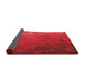 Thickness of Patterned Red Rug, pat3822rd