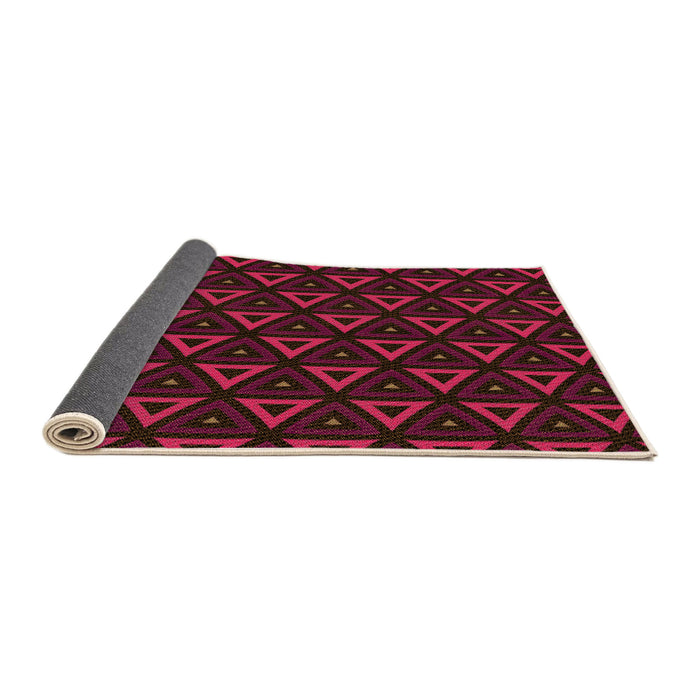 Thickness of Patterned Bakers Brown Rug, pat3826org