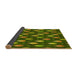 Thickness of Patterned Pistachio Green Rug, pat3828yw