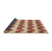 Thickness of Patterned Red Rug, pat3832brn