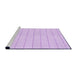 Sideview of Machine Washable Transitional Violet Purple Rug, wshpat3835pur