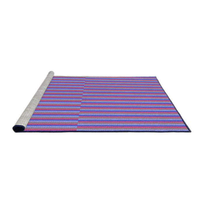 Sideview of Machine Washable Transitional Medium Purple Rug, wshpat3839pur