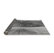 Thickness of Patterned Gray Rug, pat384gry