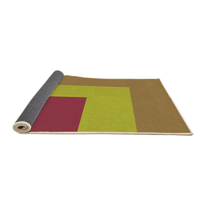 Thickness of Patterned Yellow Rug, pat3842org