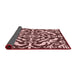 Thickness of Patterned Pink Rug, pat3844rd