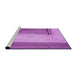 Sideview of Machine Washable Transitional Violet Purple Rug, wshpat3856pur