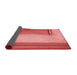 Thickness of Patterned Red Rug, pat3856rd