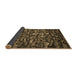 Thickness of Patterned Light Brown Rug, pat3857brn