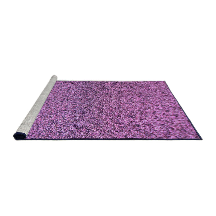 Sideview of Machine Washable Transitional Purple Rug, wshpat3860pur