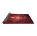 Thickness of Patterned Red Rug, pat3872rd