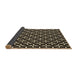 Thickness of Patterned Camel Brown Rug, pat3895brn