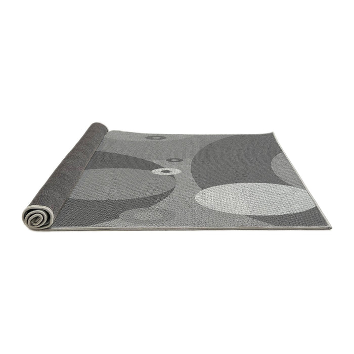 Thickness of Patterned Gray Rug, pat3899gry