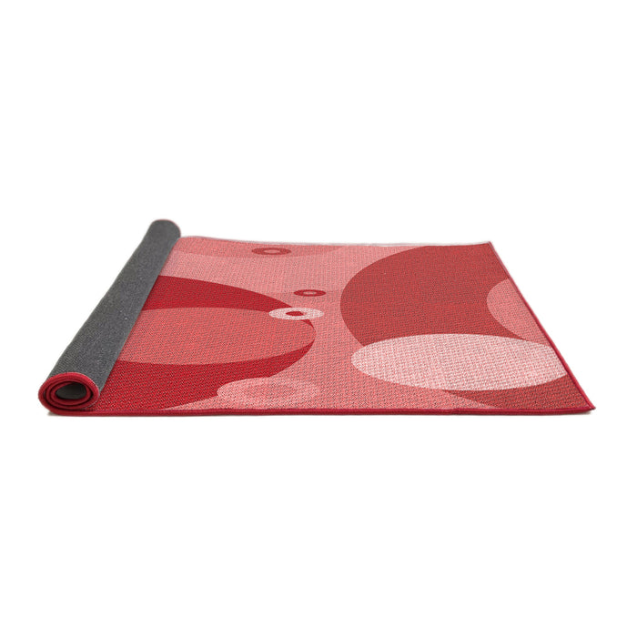 Thickness of Patterned Red Rug, pat3899rd