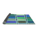 Patterned Aquamarine Green Rug, pat39lblu