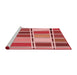 Machine Washable Transitional Red Rug in a Bedroom, wshpat39rd