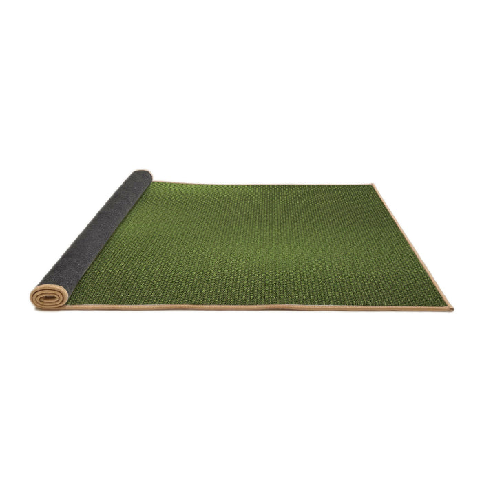 Thickness of Patterned Pistachio Green Rug, pat3909brn
