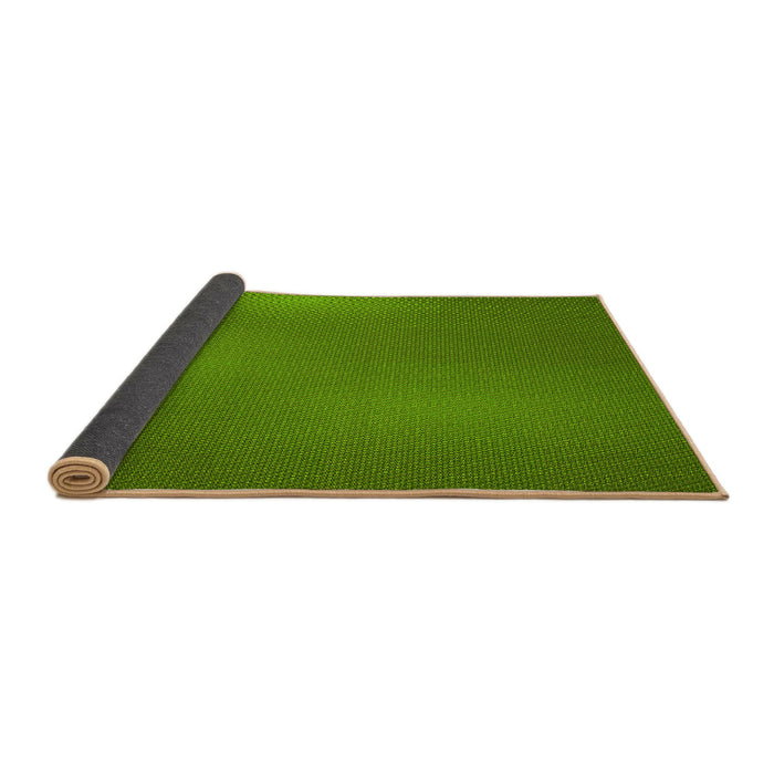 Thickness of Patterned Green Rug, pat3909yw